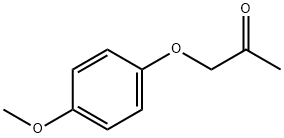 1-(4-METHOXYPHENOXY)-2-PROPANONE Struktur