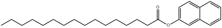 BETA-NAPHTHYL PALMITATE Struktur