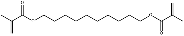 1,10-DECAMETHYLENE GLYCOL DIMETHACRYLATE Struktur