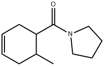 1-[(6-Methyl-3-cyclohexenyl)carbonyl]pyrrolidine Struktur