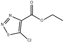 ETHYL 5-CHLORO-1,2,3-THIADIAZOLE-4-CARBOXYLATE Structure