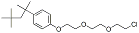 1-Chloro-8-[4-(1,1,3,3-tetramethylbutyl)phenoxy]-3,6-dioxaoctane Struktur