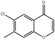 6-CHLORO-7-METHYLCHROMONE Struktur