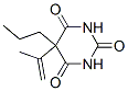 5-Isopropenyl-5-propyl-2,4,6(1H,3H,5H)-pyrimidinetrione Struktur