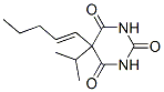 5-Isopropyl-5-(1-pentenyl)barbituric acid Struktur