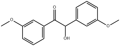 3,3'-DIMETHOXYBENZOIN Struktur