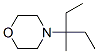 4-(1-Ethyl-1-methylpropyl)morpholine Struktur