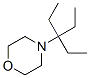 4-(1,1-Diethylpropyl)morpholine Struktur