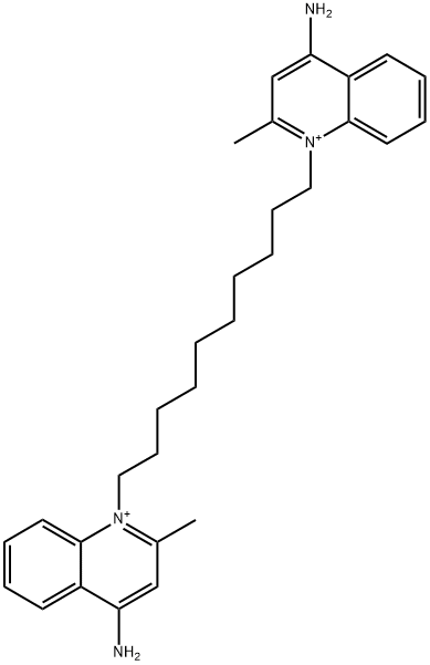 Dequaliniumchloride Struktur