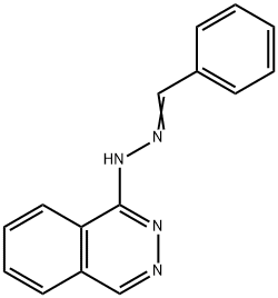 1-(2-benzylidenehydrazinyl)phthalazine Struktur