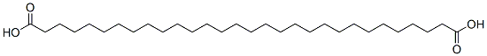 Triacontanedioic acid Struktur