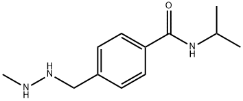 N-異丙基-4-((2-甲基肼)甲基)苯甲酰胺 結(jié)構(gòu)式