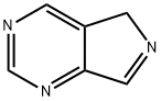 5H-Pyrrolo[3,4-d]pyrimidine (8CI,9CI) Struktur