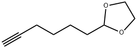 1,3-Dioxolane,  2-(5-hexynyl)-  (9CI) Struktur