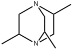 1,4-Diazabicyclo[2.2.2]octane,2,5,7-trimethyl-(6CI,8CI,9CI) Struktur