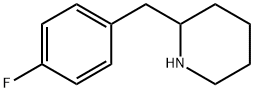 2-(4-FLUORO-BENZYL)-PIPERIDINE Struktur