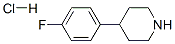 4-(4-FLUORO-PHENYL)-PIPERIDINE HYDROCHLORIDE Struktur