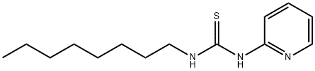 1-Octyl-3-(2-pyridinyl)thiourea Struktur