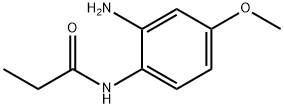 N-(2-amino-4-methoxyphenyl)propanamide Struktur