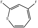 Thiepin, 2,4-difluoro- (9CI) Struktur