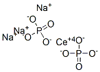 cerium trisodium bis(phosphate) Struktur