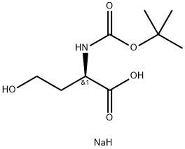 Boc-D-Homoserine Struktur