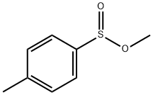 METHYL P-TOLUENESULFINATE Struktur