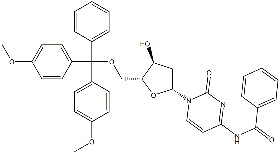 5'-O-Dimethoxytrityl-N-benzoyl-desoxycytidine