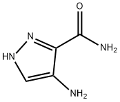 1H-Pyrazole-3-carboxamide,4-amino-(9CI) Struktur