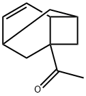 Ethanone, 1-tricyclo[3.3.1.02,7]non-3-en-1-yl- (9CI) Struktur