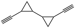 1,1-Bicyclopropyl, 2,2-diethynyl- (9CI) Struktur