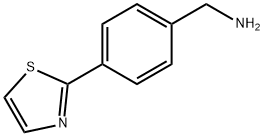 [4-(1,3-THIAZOL-2-YL)PHENYL]METHYLAMINE Struktur