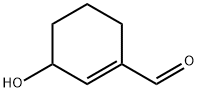 3-Hydroxy-1-cyclohexene-1-carboxaldehyde Struktur