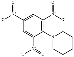 1,3,5-Trinitro-2-piperidinobenzene Struktur