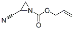 1-Aziridinecarboxylicacid,2-cyano-,2-propenylester(9CI) Struktur