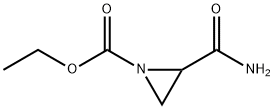 1-Aziridinecarboxylicacid,2-(aminocarbonyl)-,ethylester(9CI) Struktur