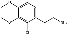 2-(2-CHLORO-3,4-DIMETHOXYPHENYL) ETHYLAMINE Struktur