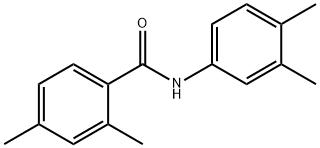 Benzamide, N-(3,4-dimethylphenyl)-2,4-dimethyl- (9CI) Struktur