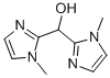 BIS-(1-METHYL-1H-IMIDAZOL-2-YL)-METHANOL Struktur