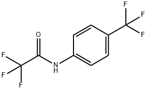 AcetaMide, 2,2,2-trifluoro-N-[4-(trifluoroMethyl)phenyl]- Struktur