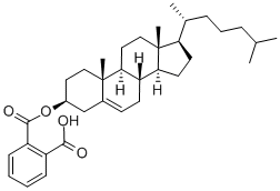 CHOLESTEROL HYDROGEN PHTHALATE Struktur