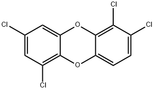 1,2,6,8-TETRACHLORODIBENZO-P-DIOXIN Struktur