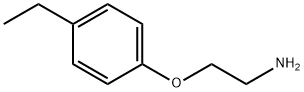 [2-(4-ethylphenoxy)ethyl]amine Struktur