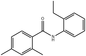 Benzamide, N-(2-ethylphenyl)-2,4-dimethyl- (9CI) Struktur