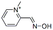 2-[(hydroxyimino)methyl]-1-methylpyridinium  Struktur