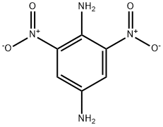 2,6-DINITROBENZENE-1,4-DIAMINE Struktur