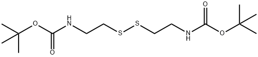 DI-BOC-CYSTAMINE Struktur