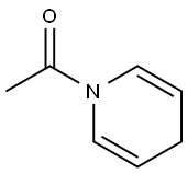 1-Acetyl-1,4-dihydropyridine Struktur