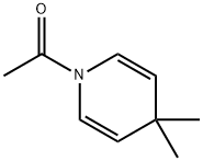 Pyridine, 1-acetyl-1,4-dihydro-4,4-dimethyl- (9CI) Struktur