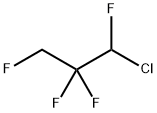 1-Chloro-1,2,2,3-tetrafluoropropane Struktur